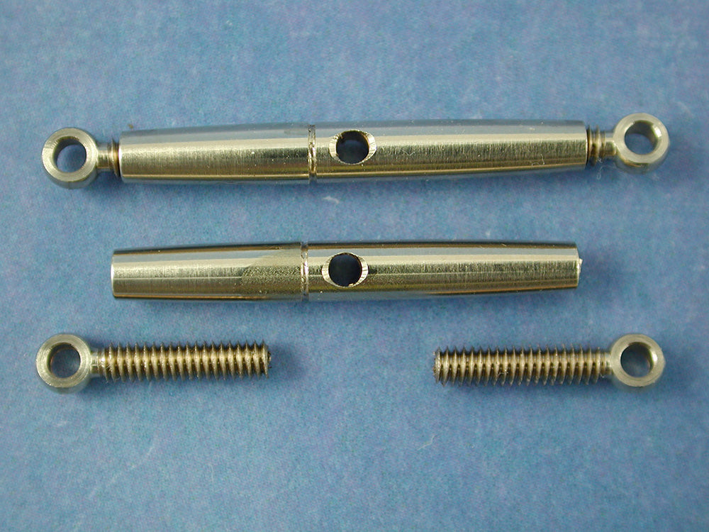 Turnbuckle, 3mm Eye, 22mm Ctr