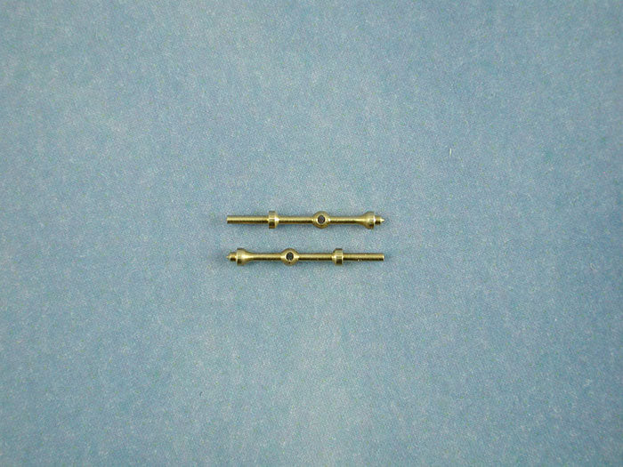 0 Hole Capping Stanchion, Brass 10mm (pk10)