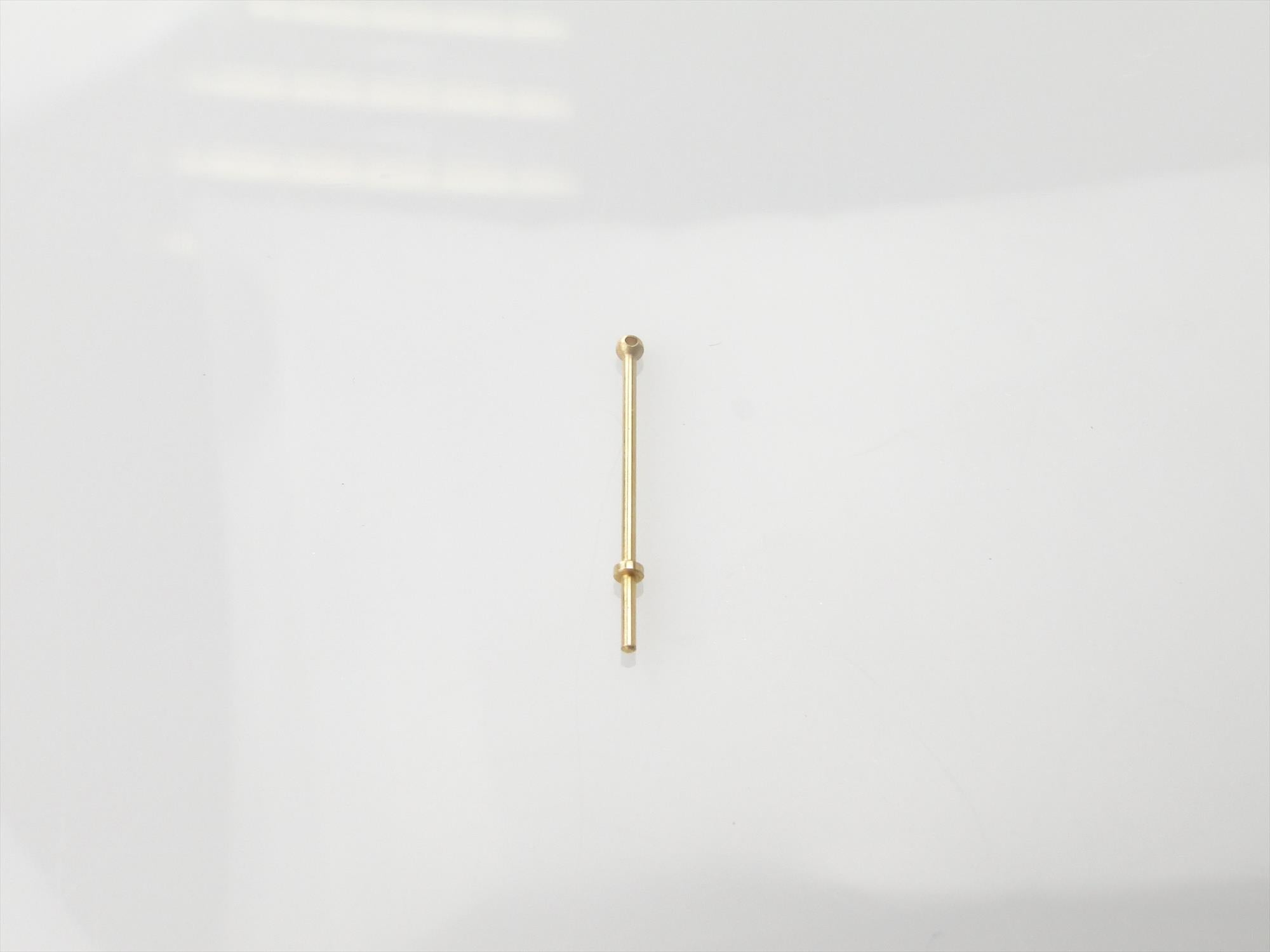 1 Hole Stanchion, Brass 15mm (Pk10)