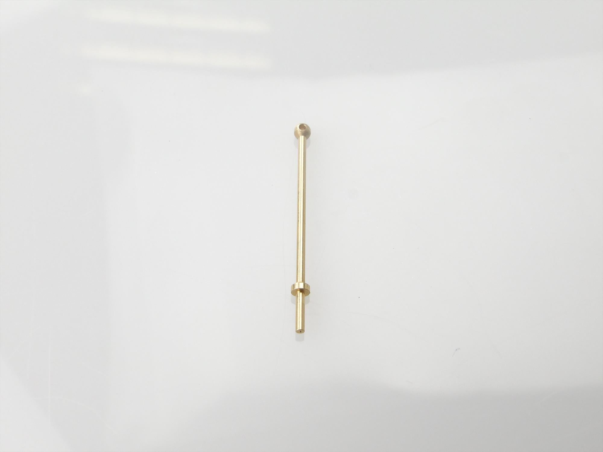 1 Hole Stanchion, Brass 20mm (Pk10)