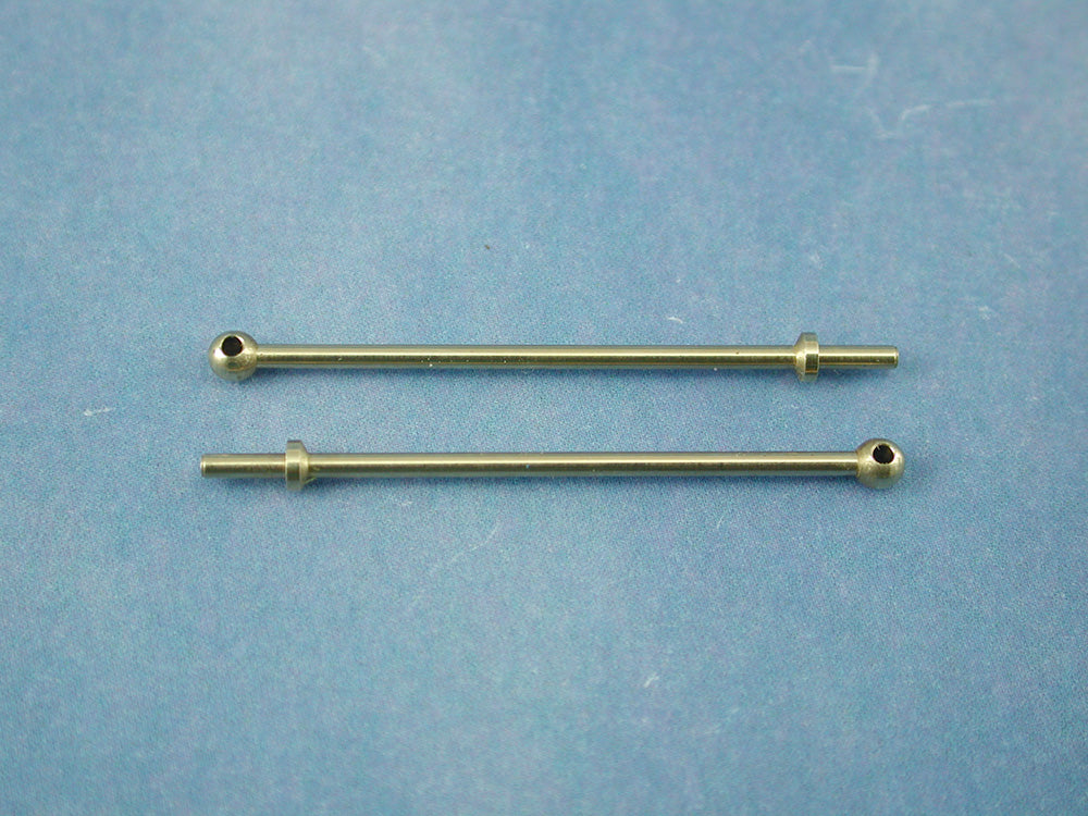 1 Hole Stanchion, Brass 30mm (Pk10)