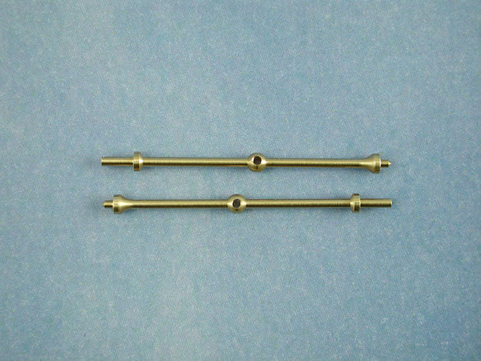 1 Hole Capping Stanchion, Brass 30mm (pk10)