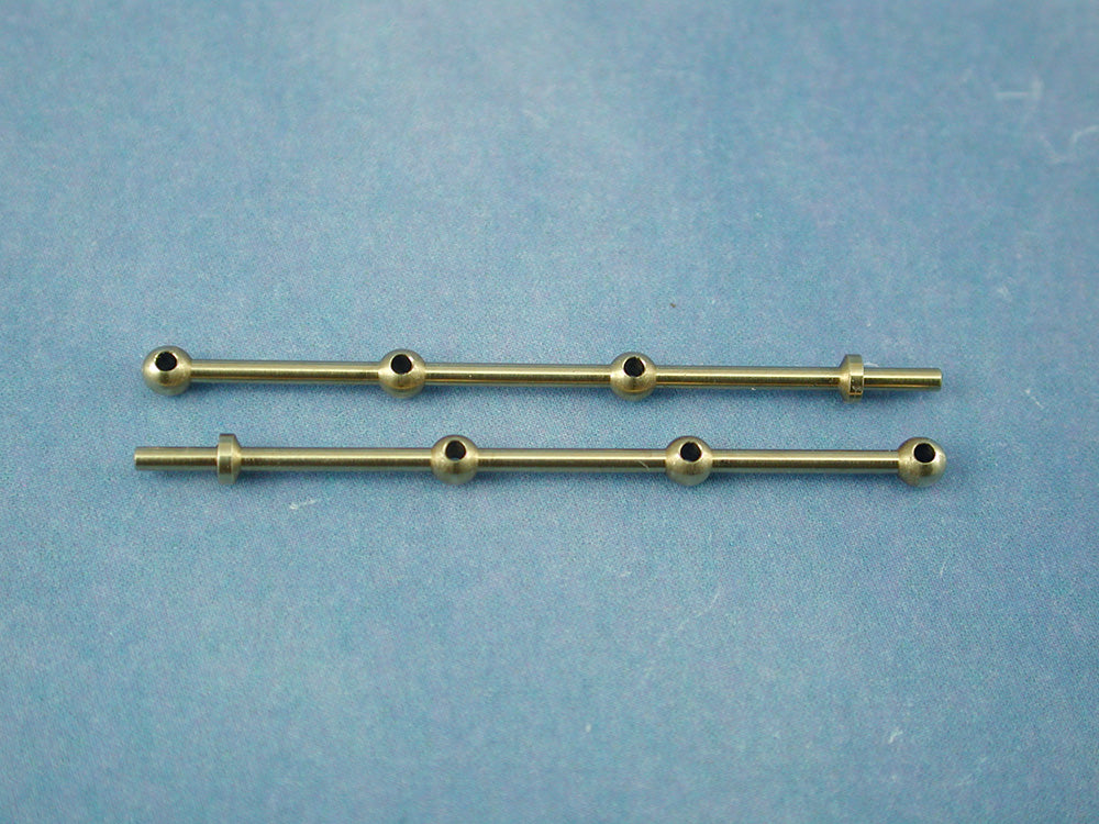 3 Hole Stanchion, Brass 35mm (Pk10)