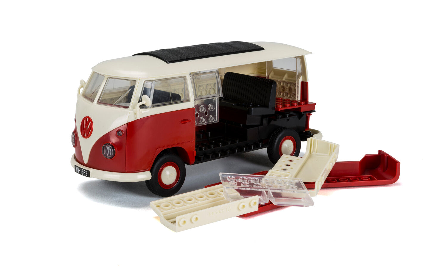 QUICKBUILD VW Camper Van - Red