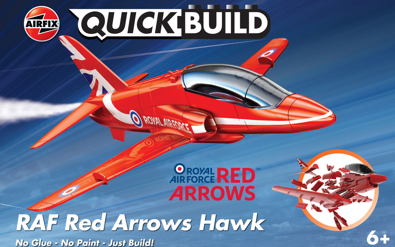 QUICKBUILD Red Arrows Hawk