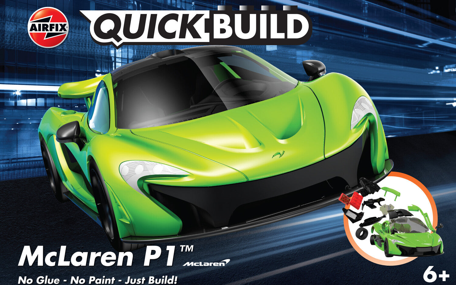 QUICKBUILD McLaren P1 Green