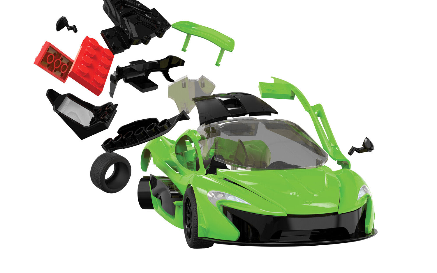 QUICKBUILD McLaren P1 Green