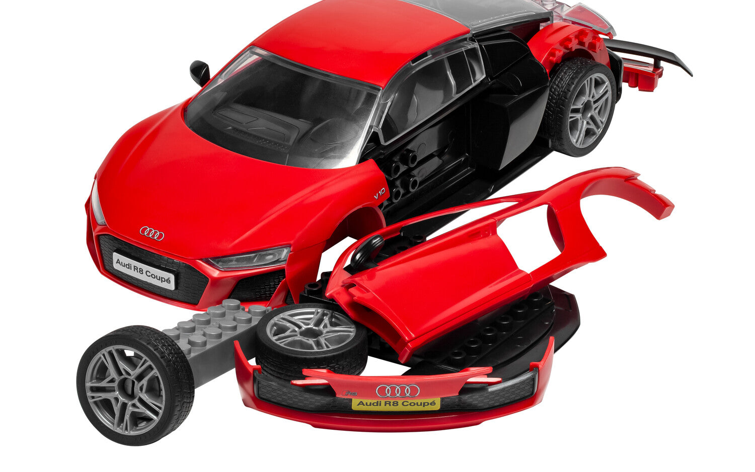 QUICKBUILD Audi R8 Coupe Red