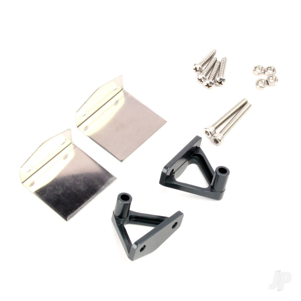 Joysway Stanless Steel Trim TABS & CNC Aluminium Alloy Stand Set (Upgrade Metal Part) JOY890122