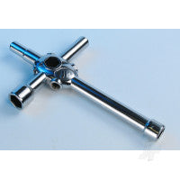 JP 4 Way Wrench 1/10 Car/Heli 5.5/7/8/10 JPD5508099