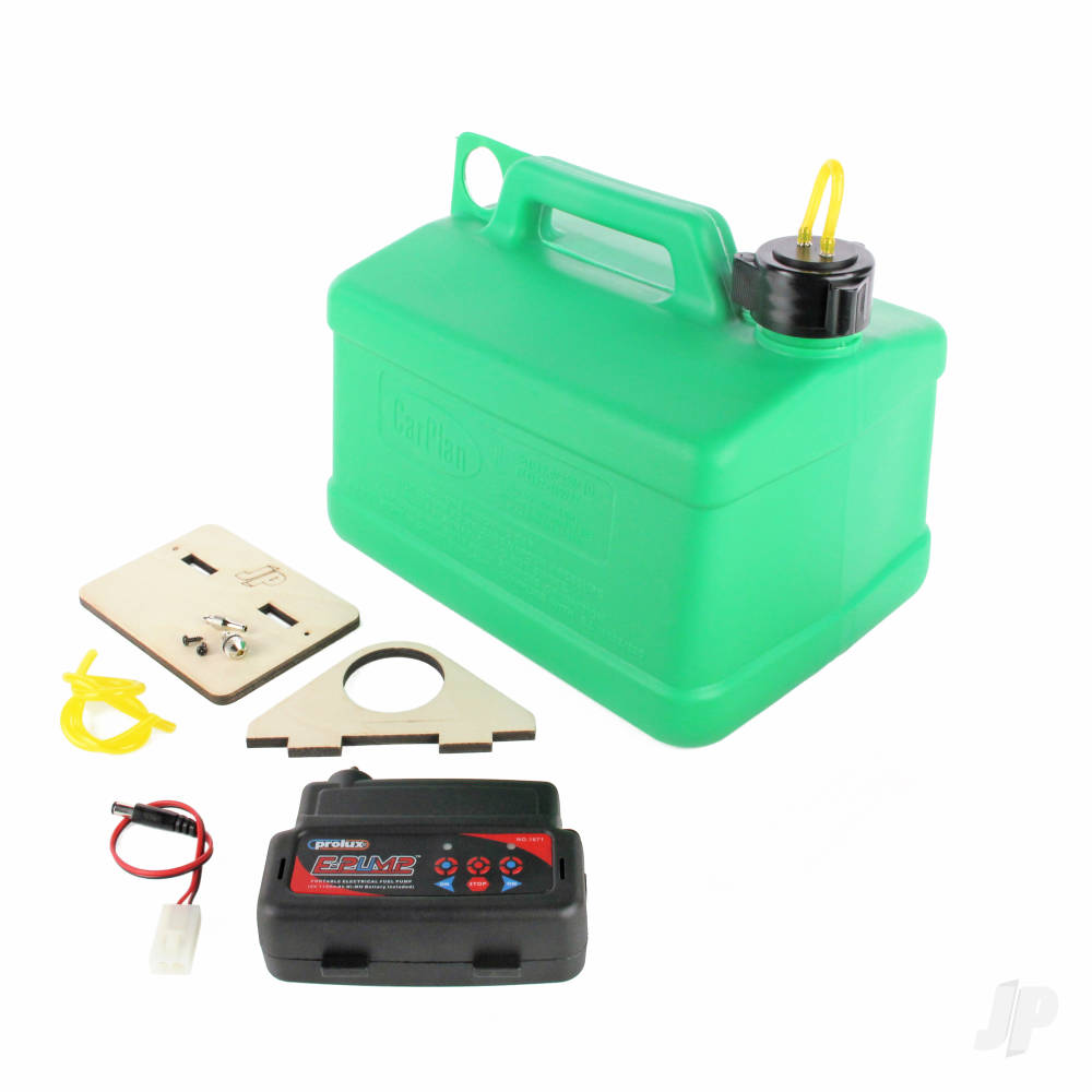 JP Fuel Caddy Electric Fueling System (Green Petrol) 5 Litres JPDA0012 1