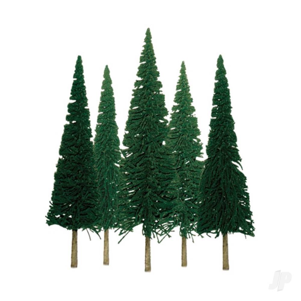 JTT Scenic Pine, 1in to 2in, Z-Scale, (55 per pack) JTT92001 1