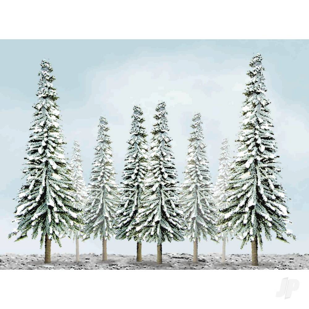 JTT Scenic Snow Pine, 1in to 2in, Z-Scale, (55 per pack) JTT92005 Main