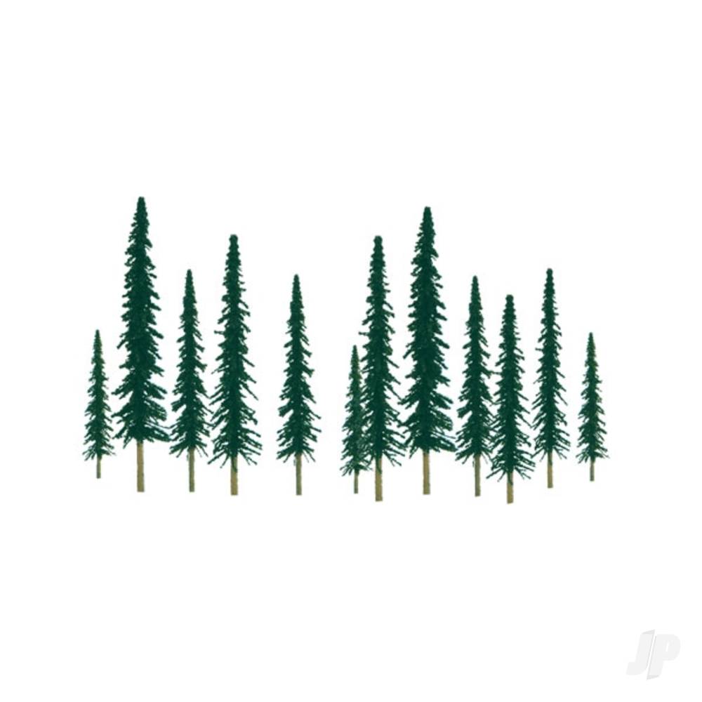 JTT Scenic Conifer, 1in to 2in, Z-Scale, (55 per pack) JTT92009 1