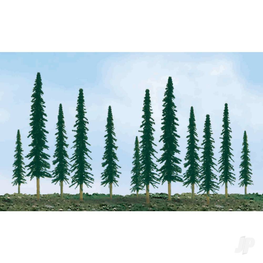 JTT Scenic Conifer, 1in to 2in, Z-Scale, (55 per pack) JTT92009 Main