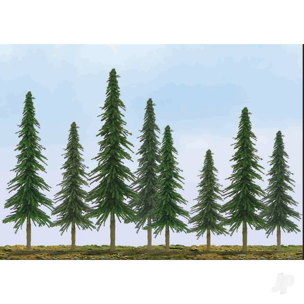 JTT Econo Spruce, 1in to 2in, Z-Scale, (55 per pack) JTT92025 Main