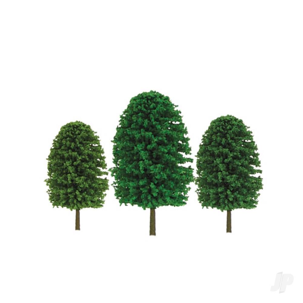 JTT Scenic Tree, 1in to 2in, Z-Scale, (55 per pack) JTT92033 1