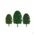 JTT Scenic Tree, 1in to 2in, Z-Scale, (55 per pack) JTT92033 1