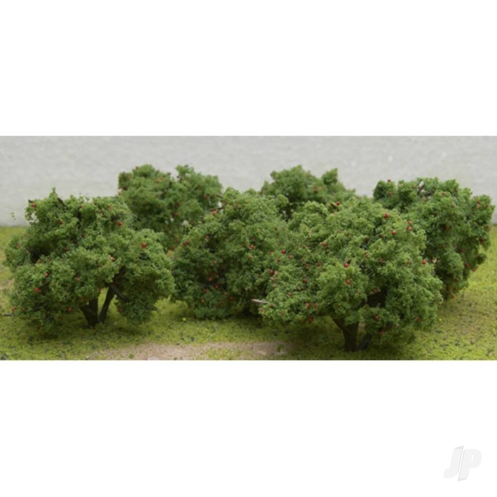 JTT Apple Tree Grove, 2in to 2-1/4in Tall, (6 per pack) JTT92122 1