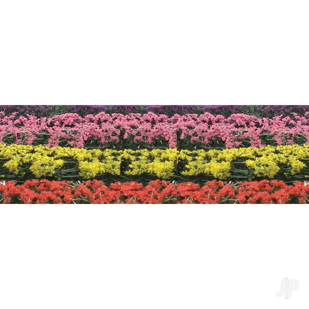 JTT Flower Hedges, 5x3/8x5/8in, HO-Scale, (8 per pack) JTT95509 Main