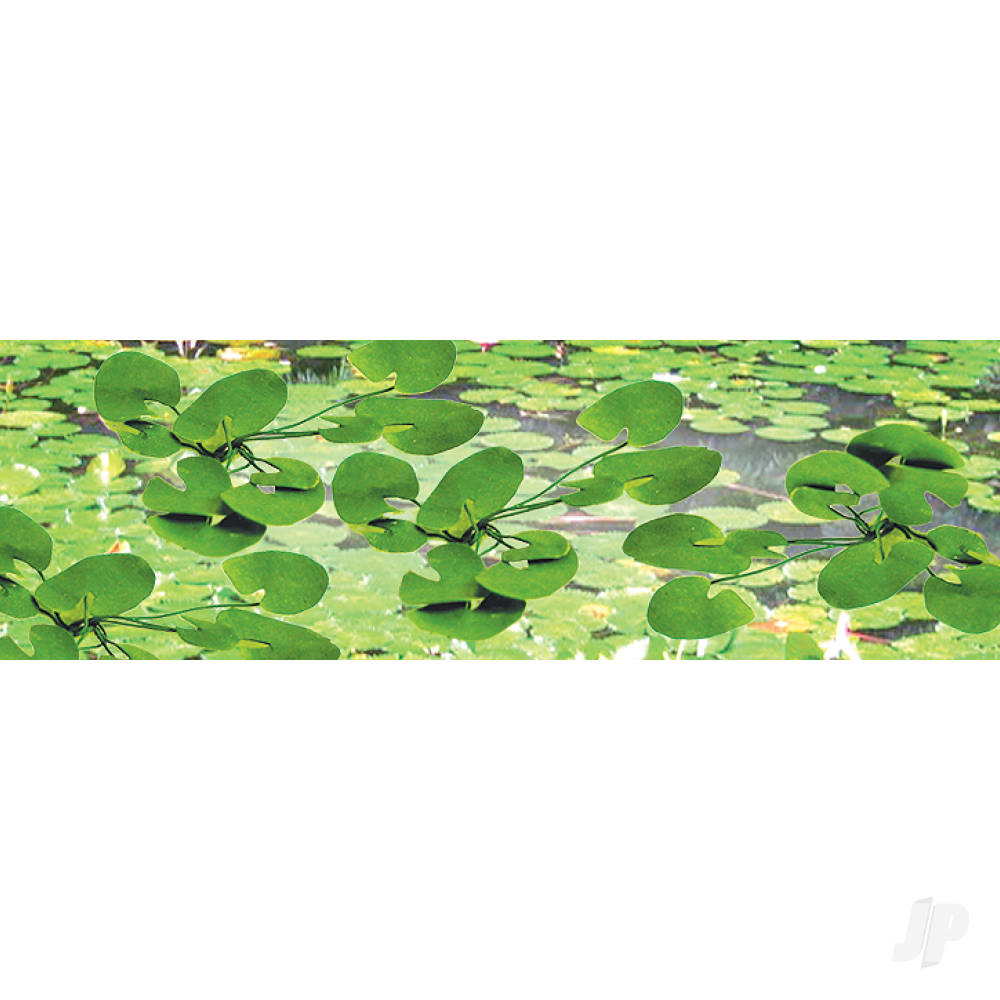 JTT Lily Pads, 1-1:5in Tall, O-Scale, (9 per pack) JTT95538 Main