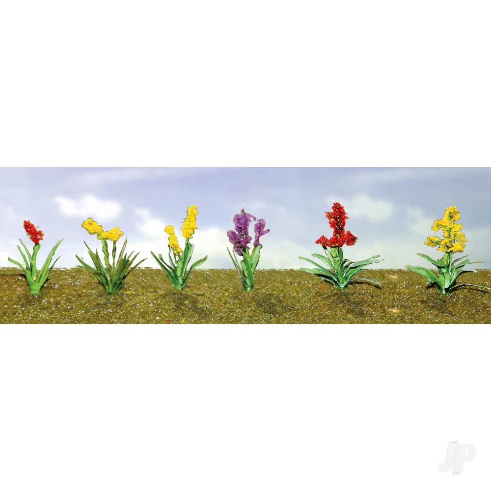 JTT Assorted Flower Plants 2, HO-Scale, (12 per pack) JTT95559 Main