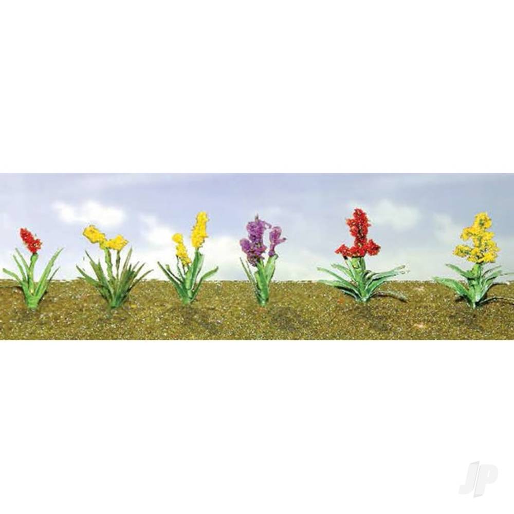 JTT Assorted Flower Plants 2, O-Scale, (10 per pack) JTT95560 1