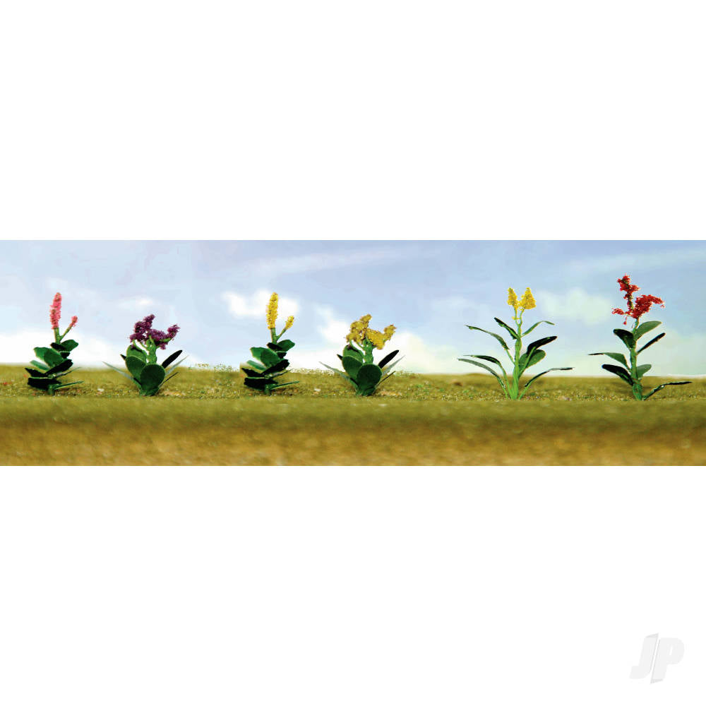 JTT Assorted Flower Plants 4, O-Scale, (10 per pack) JTT95564 Main