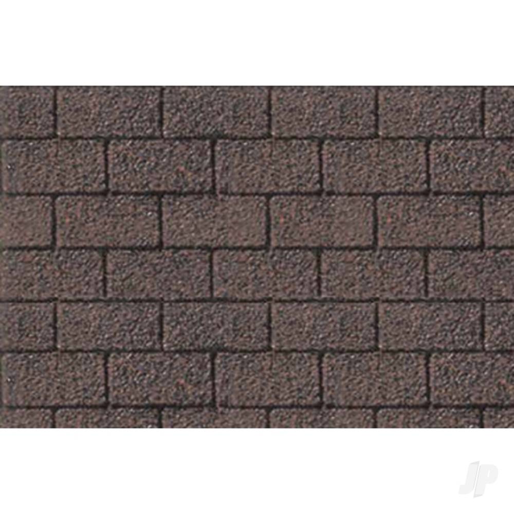 JTT Asphalt Shingle, 1:100, HO-Scale, (2 per pack) JTT97440 1