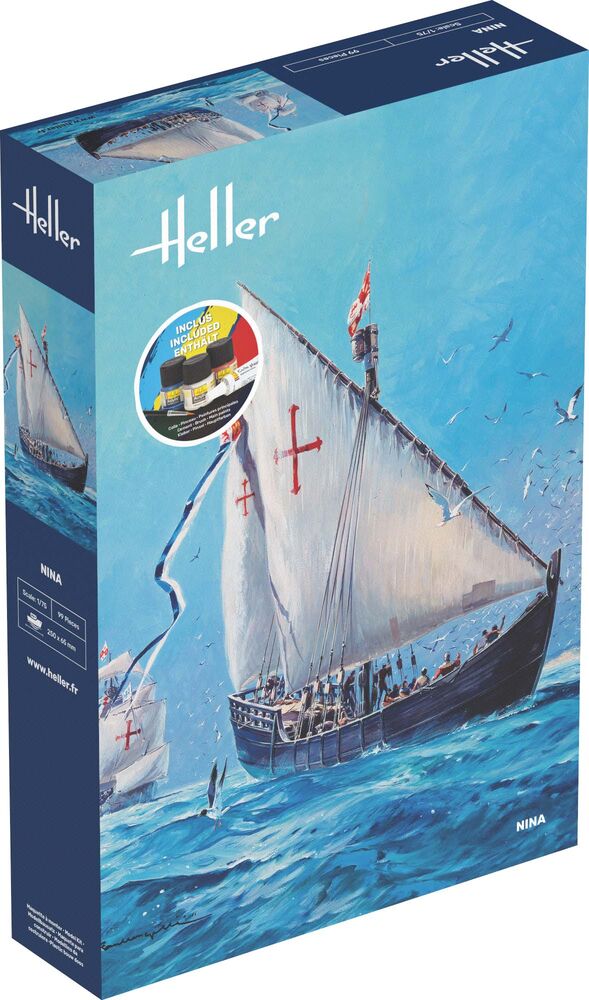 Heller 1:75 - Nina Sailing Ship