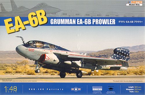 Kinetic Model Kits Kinetic Grumman Ea-6B Prowler K48022 - Aircraft Kits