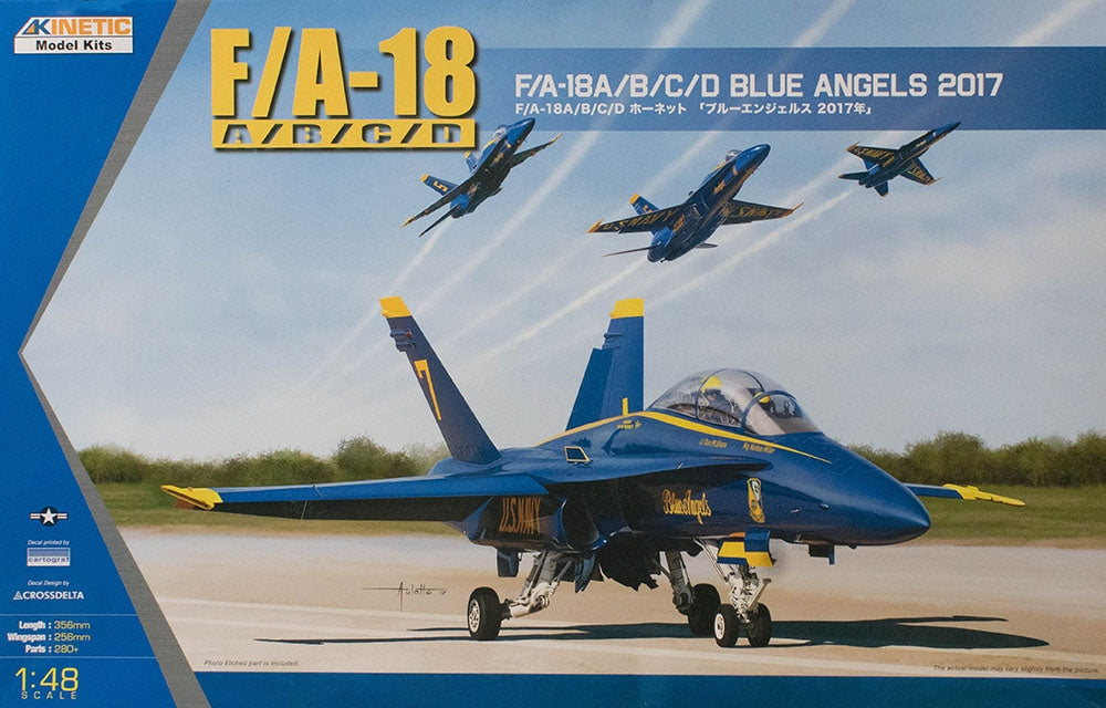 Kinetic 1/48 McDonnell Douglas F/A-18 Model Kit