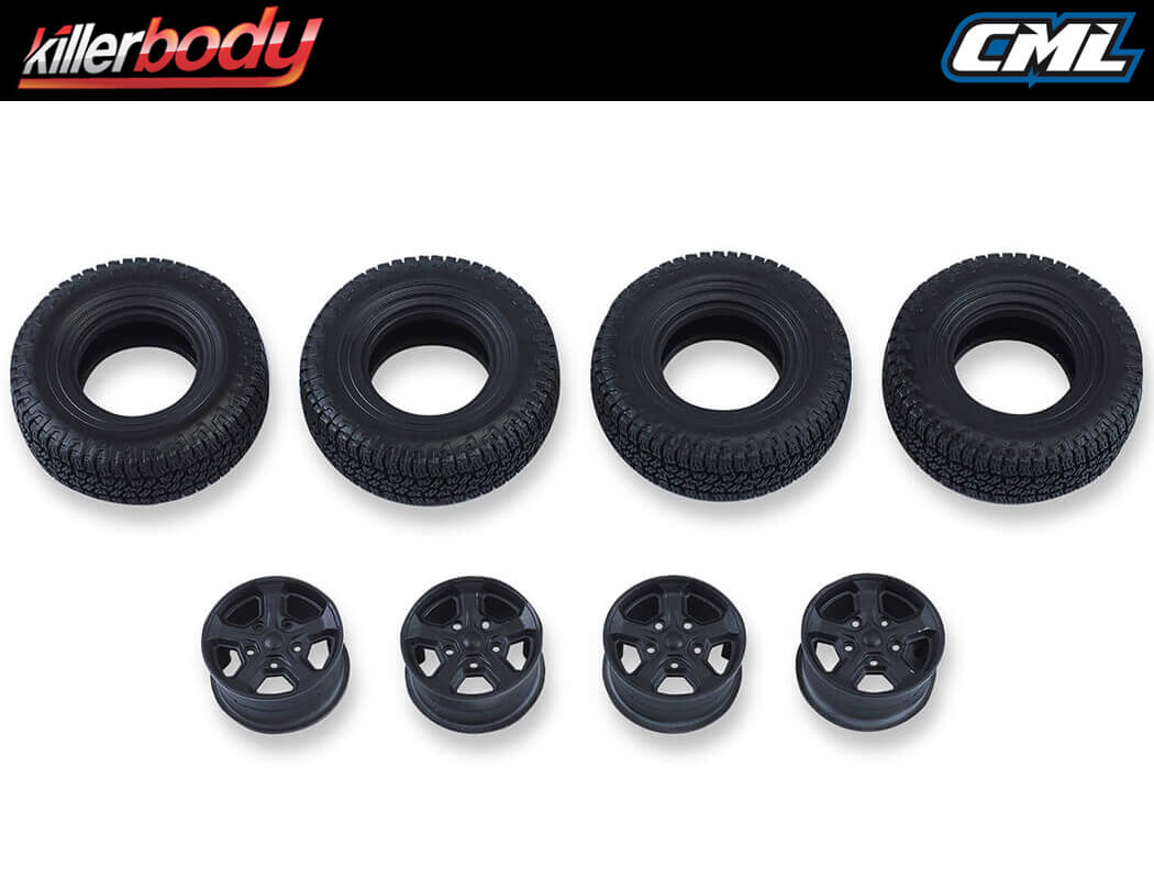 Killerbody Mercury Chassis Kit Fits Kb48765 Jeep Rubicon Body KB48760