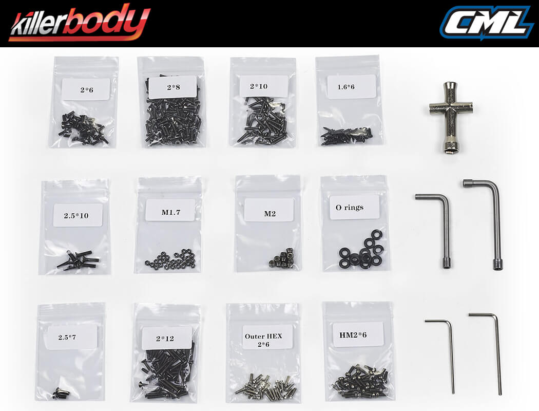 Killerbody Mercury Chassis Kit Fits Kb48765 Jeep Rubicon Body KB48760