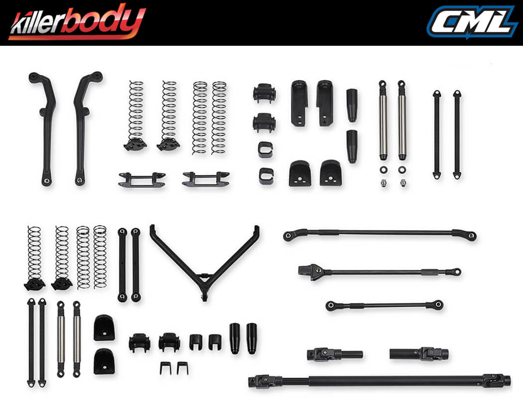 Killerbody Mercury Chassis Kit Fits Kb48765 Jeep Rubicon Body KB48760