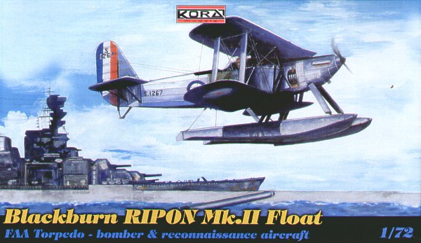 Blackburn Ripon Mk.II FAA torpedo bomber on floats