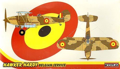Hawker Hardy Tropical Belgium Service