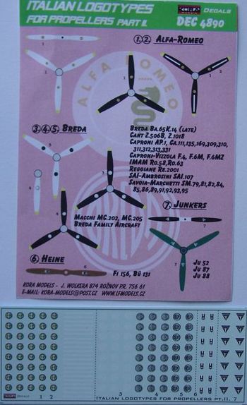 Italian propeller manufacturer logo's Part 2