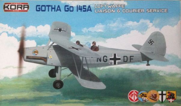 Gotha Go-145A Luftwaffe Service (5 x camouflage schemes)