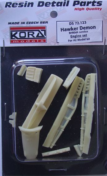 Hawker Demon British - Engine set (designed to be used with AZ Model kits)