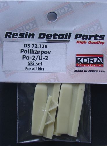 Polikarpov Po-2/U-2 - Ski set (designed to be used with ICM UA UK and Kopro (ex KPkits)