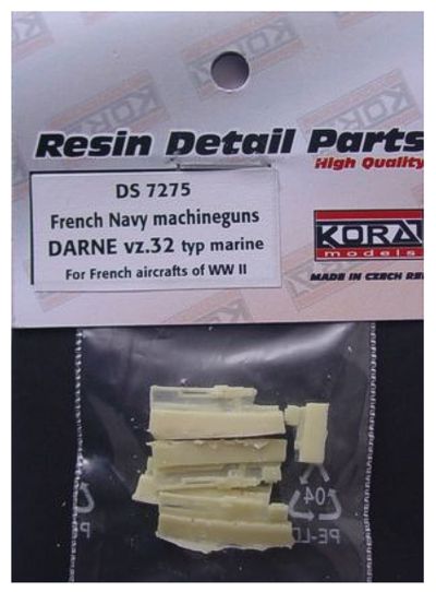 French Navy machine guns DARNE vz.32 typ marine (For use with all French aircraft of WWII)