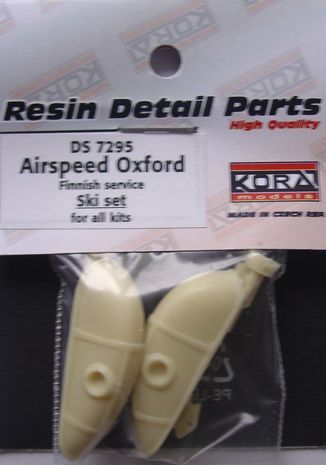 Airspeed Oxford Mk.I/II Finnish service Ski set (designed to be used with Admiral, AZ Model, Frog, Novo, Pavla and Tasman kits)