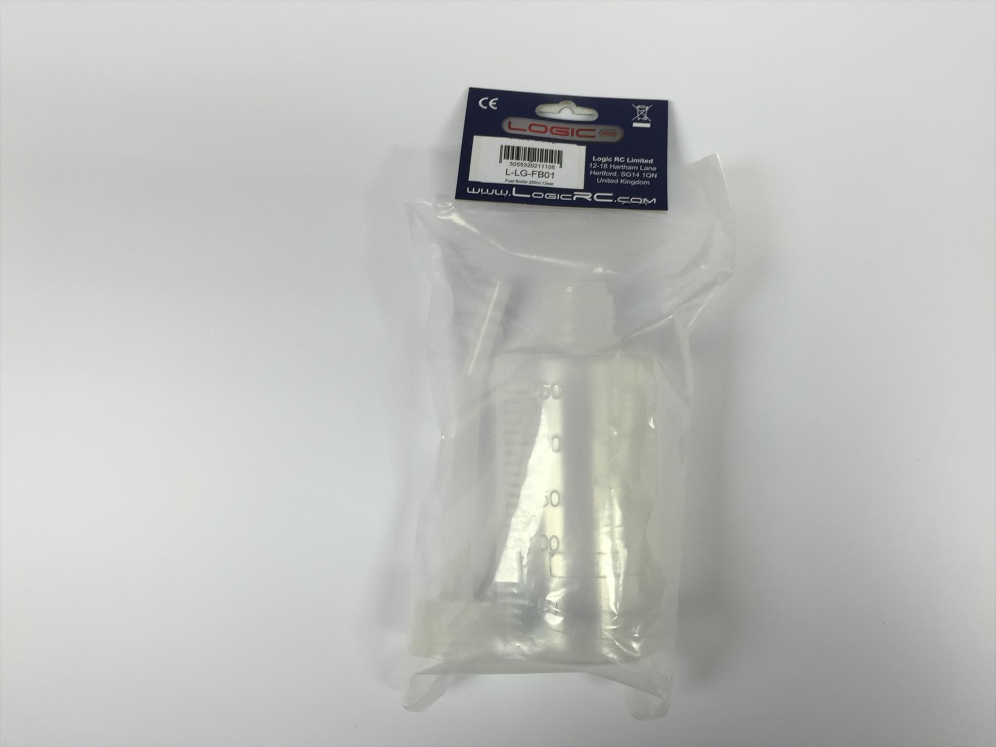 Fuel Bottle 250cc Clear