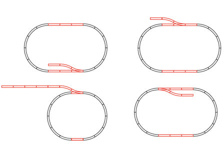 LGB Siding Track Set L19901