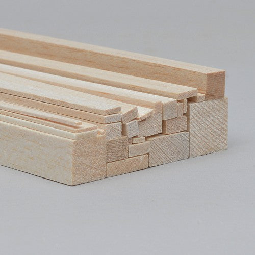 SLEC 1/16x3/8x36 1.6x9.5x915 Balsa Strip