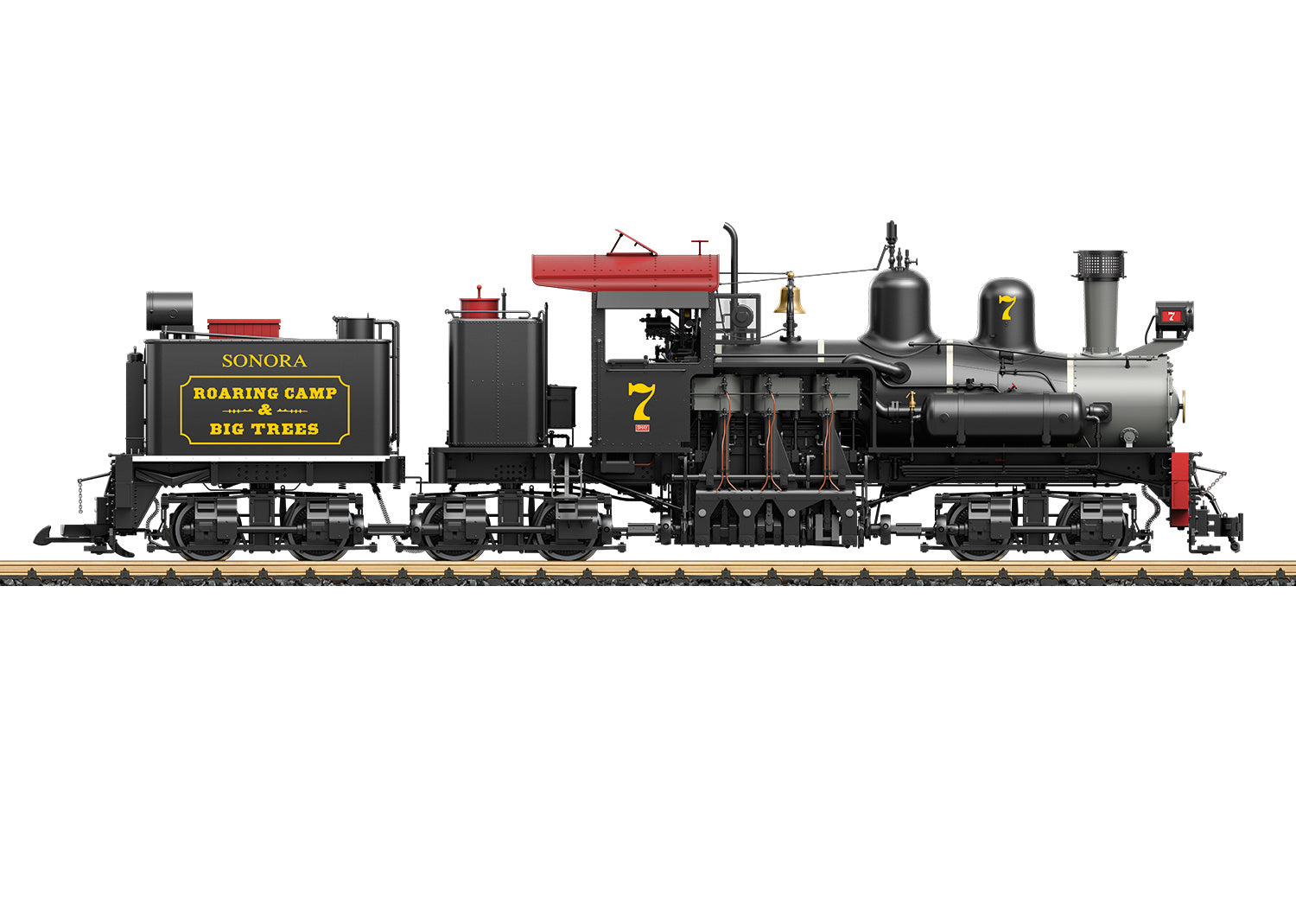 LGB RC & BT RR Steam Loco Shay Nr. 7 Ep. VI L26701