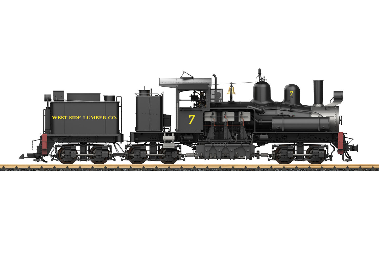 LGB WSLC RR Steam Loco Shay Nr. 7 Ep. III L26702