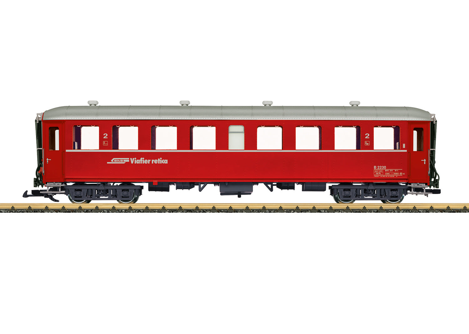 LGB RhB Express Train Passenger Coach 2nd Class Ep. IV L31527