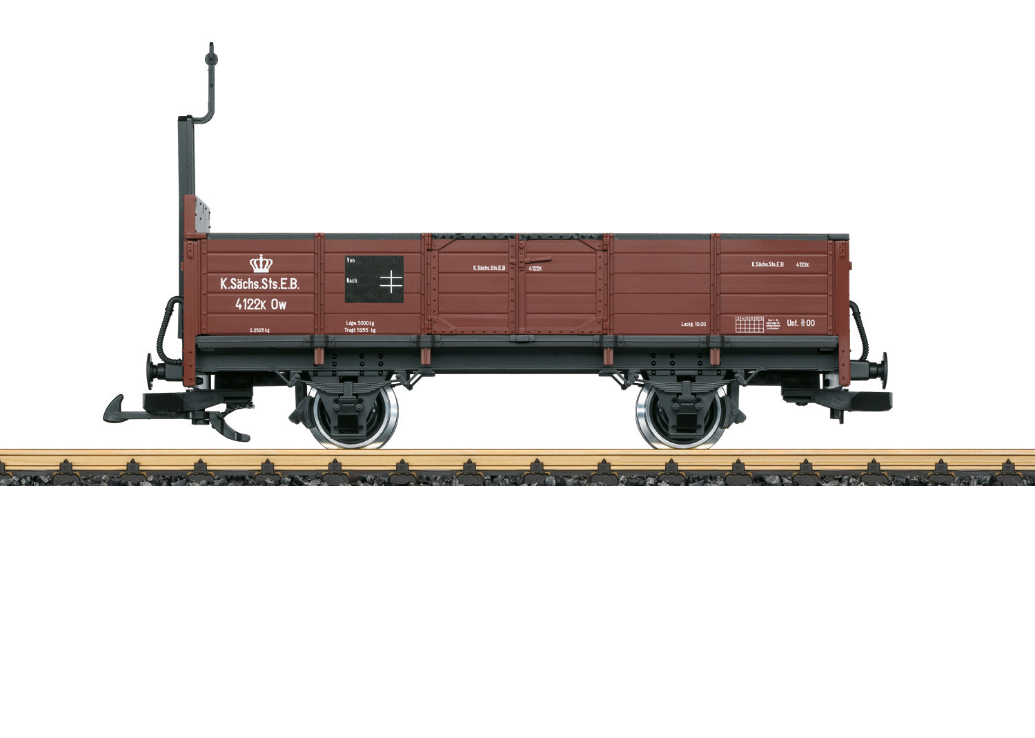 LGB K.sä.St.E. Open Freight Wagon Ep. I L40274